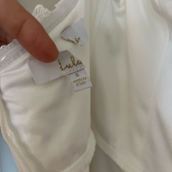 NWOT Lulus Magical Beginnings White 3D Floral Embroidered Maxi Dress - Picture 8 of 9